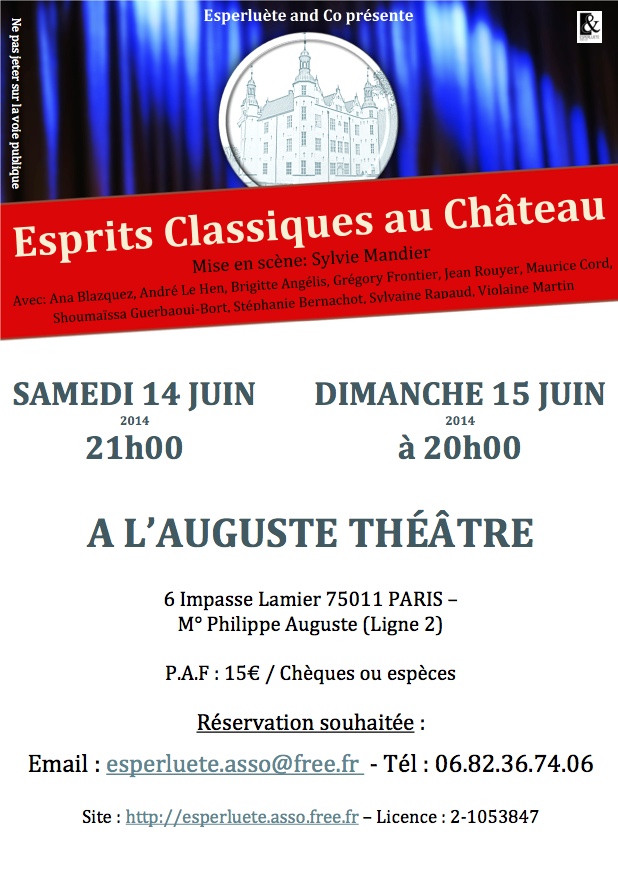 Esprits classiques au Château
